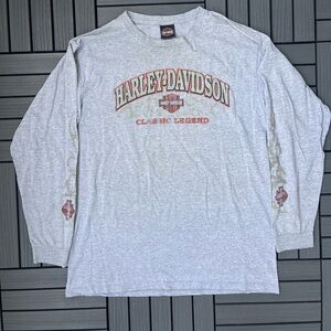 Harley Davidson Classic Legend Long Sleeve T-Shirt, Size Mens XL